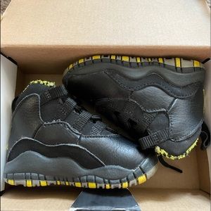 Toddler Jordan 10 Retro Black Size 4c